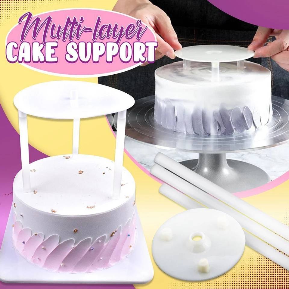 แผ่นรองเค้ก สำหรับเค้กหลายชั้น ขนาด 5นิ้ว,7 นิ้ว  Mutti-Layer Cake Support