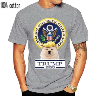 [100% Cotton] เสื้อยืด พิมพ์ลาย My Chow Chow สไตล์คลาสสิก Diy สําหรับ Trump Tops Tee FMgbcb60JPlnll03