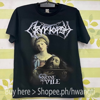 เสื้อยืดแขนสั้น พิมพ์ลาย CRYPTOPSY DTG ( M-133 )