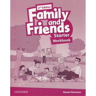 DKTODAY หนังสือแบบฝึกหัด FAMILY &amp; FRIENDS STARTER:WORKBOOK (2ED)