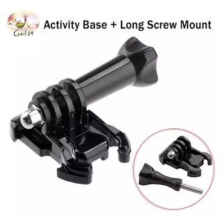 GoPro ฐานกิจกรรมสรูแบบยาวขายึดกล้องGoProสำหรับ SJCam Xiaomi YI /GoPro Accessories Activity Base + Long Screw Mount