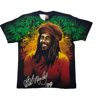 เสื้อยืด BOB MARLEY / OVERPRINT