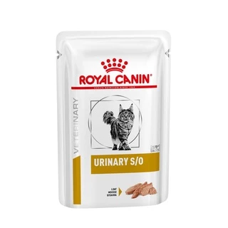 (ยกกล่อง 12 ซอง) Royal Canin Urinary S/O อาหารเปียกแมวโรคนิ่ว
