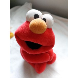 Elmo take along hugger ป้ายห้อย 18cm ตุ๊กตาเอลโม่