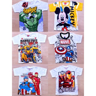 เสื้อยืดลายการ์ตูน ลิขสิทธิ์เเท้