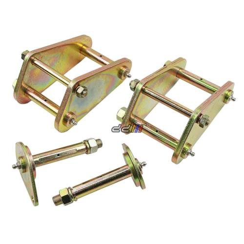 2 "50 มม.ชุด Shackle & Spring Pin Toyota Landcruiser 40 60 70 75 Land Cruiser BJ40 BJ60 BJ62 BJ70 BJ