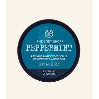 The body shop Peppermint Reviving Pumice foot scrub 100ml