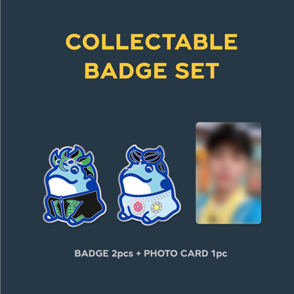 [KEY X JINRO Special Collaboration MD - 'KEY IS BACK'] COLLECTABLE BADGE SET