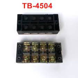 เทอร์มินอล TB-4504,4510 / 600V, 45A  (4 Point-10 Point)  (MI-Terminal-TB)