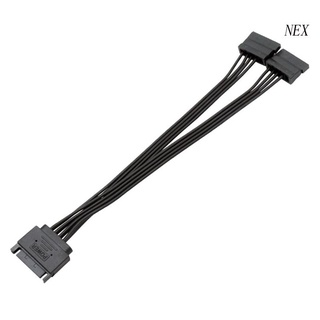 Nex สายเคเบิลต่อขยาย Sata เป็น Sata ตัวผู้ เป็นตัวเมีย 15p ตัวผู้ เป็นตัวเมีย