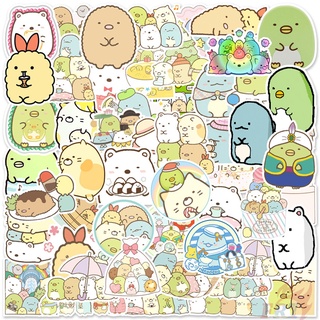 100 ชิ้น / ชุด ☆ สติกเกอร์ Sumikkogurashi Series A สําหรับตกแต่ง ☆ สติกเกอร์ ลายกราฟฟิติ กันน้ํา DIY