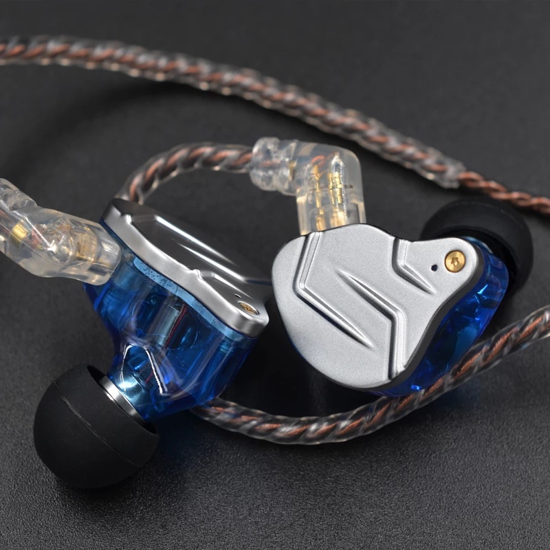Kz ZSN PRO 1DD 1BA HIFI ชุดหูฟังอินเอียร์ ไฮบริด ตัดเสียงรบกวน DQ6 ZSTX ZSX ES4 ZS10 PRO