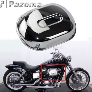 Pa ใหม่รถจักรยานยนต์ chrome/ สีดำ intake Air CLEANER สำหรับ Honda VT 750DC SHADOW Spirit 2001-2007พลาสติก ABS Air FILTER