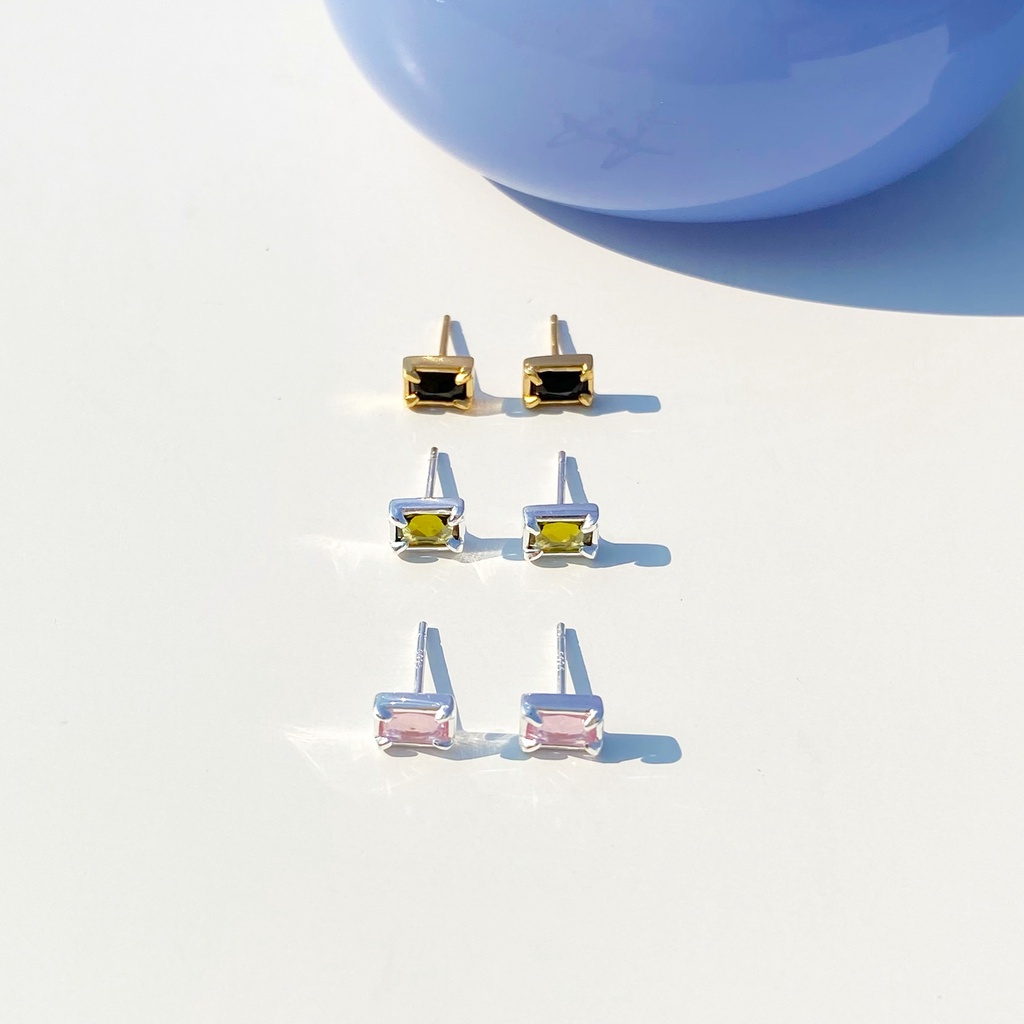 play.palette - S925 baby cube gem stud