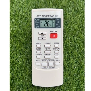 รีโมทแอร์ Central Air เซ็นทรัลแอร์ TCL Econo Mawell YKR-H/102E แทนรีโมทเดิมหน้าตาแบบนี้ได้ทุกรุ่น ทุกยี่ห้อ ถูกสุดๆ