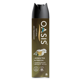 🔥ยอดฮิต!! สเปรย์ปรับอากาศ OASIS จัสมิน ที 320 ml. AIR FRESHENER SPRAY OASIS 320ML JASMINE TEA &amp; FREESIA น้ำหอมปรับอากาศ