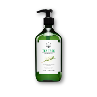 Naturista เจลอาบน้ำทีทรี สูตรสดชื่นกระจ่างใส ลดสิวตามเรือนร่าง Tea Tree Shower Gel 500ml