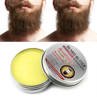 GUANJING Men beard cream 100 กรัม บาล์มเครา ให้ความชุ่มชื้น ให้ความนุ่มละมุน สำหรับผู้ชาย ซ่อมแซมหนวดแห้งฟู