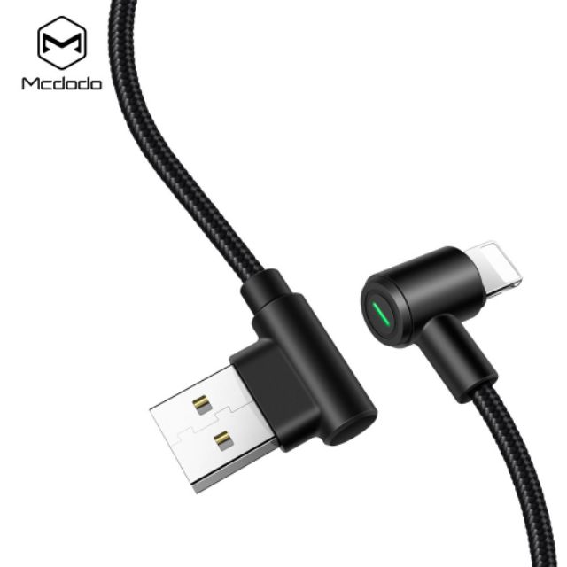 สายชาร์จไอโฟน Type C Micro-USB Mcdodo ของแท้สำหรับเล่นเกมส์ ยาว 1.2 เมตร ROV PUBG ROS #8