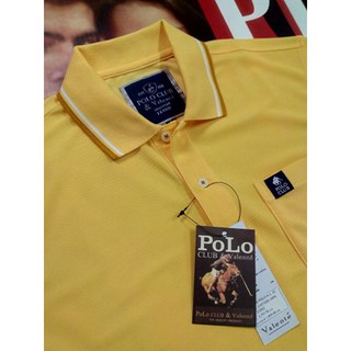 Polo Valente" เสื้อยืดคอปกโปโลแขนสั้นมีกระเป๋า Cottonเนื้อดี จัดโปร Hot Sale!! 80% จาก 1,890 บาท เหลือ 380 บาท