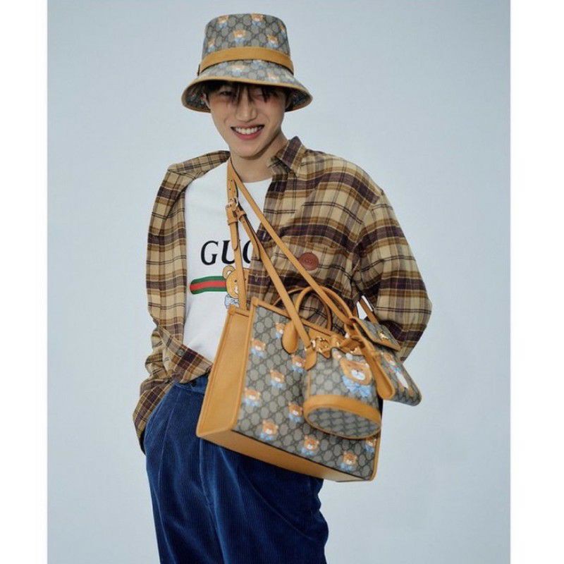 Gucci x Kai bucket mini bag