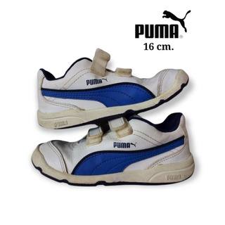 รองเท้าผ้าใบเด็ก puma จากญี่ปุ่น