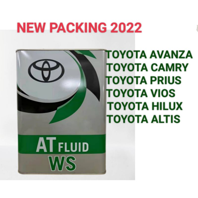 TOYOTA ATF WS 08886-02305 ของเหลวเกียร์อัตโนมัติ 4L