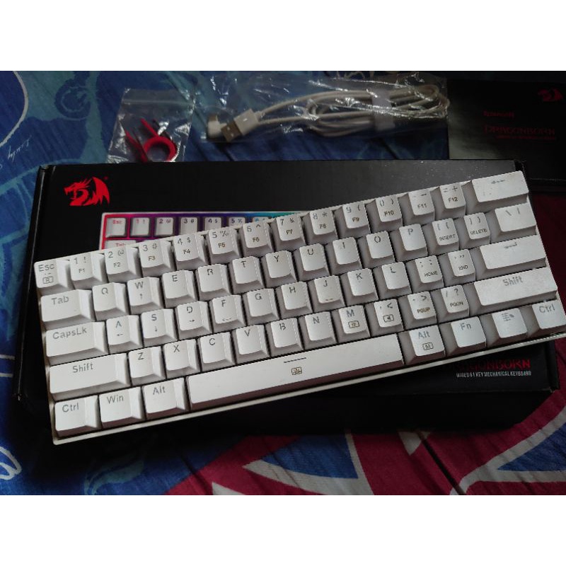 REDRAGON Dragonborn K630W-RGB 60% Redagon Mechanical Keyboard
