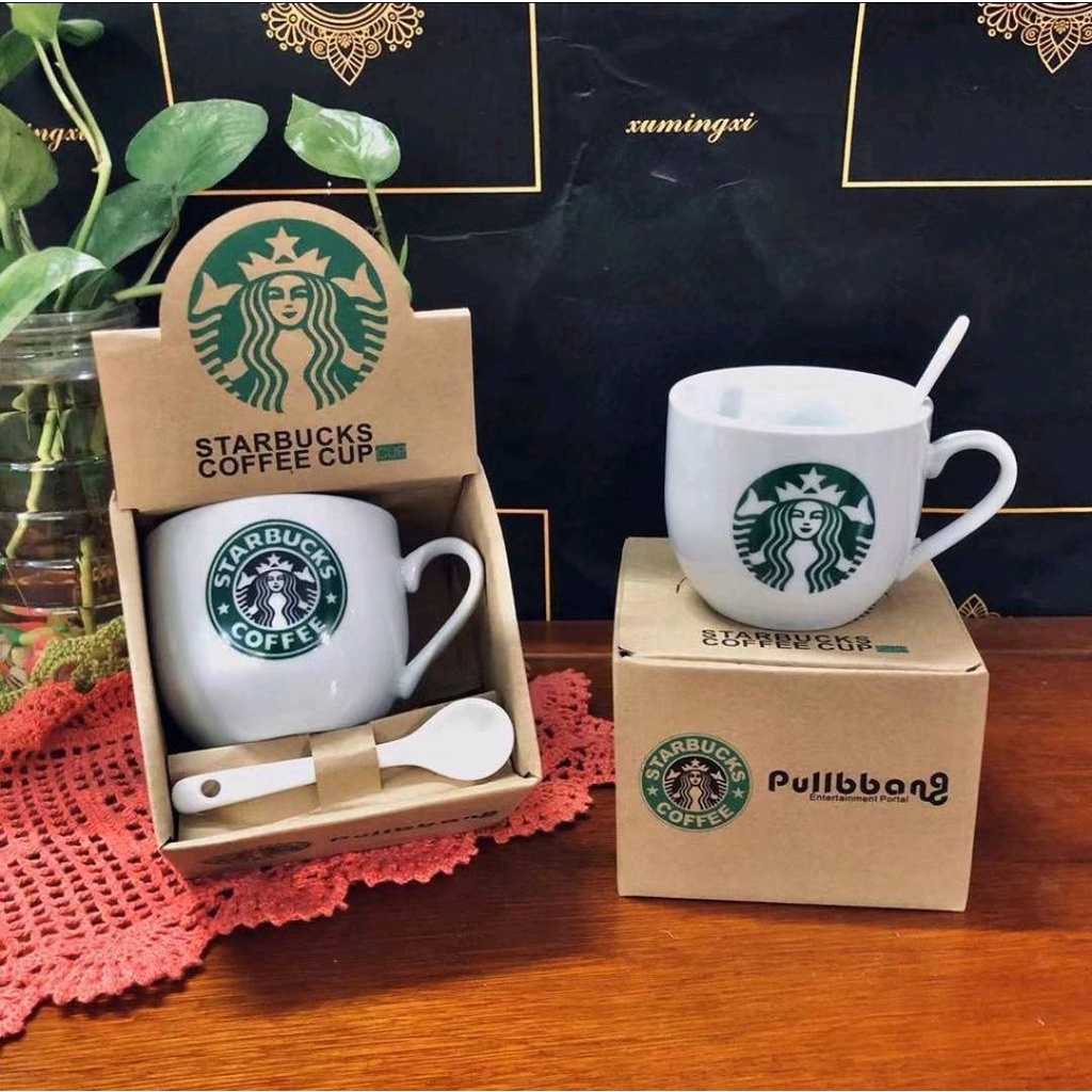 💥พร้อมส่ง💥 แก้วชุด Starbucks Mug แก้วมัคคลาสสิก