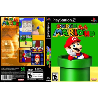 แผ่นเกมส์ PS2 Super Mario 64   คุณภาพ ส่งไว (DVD)