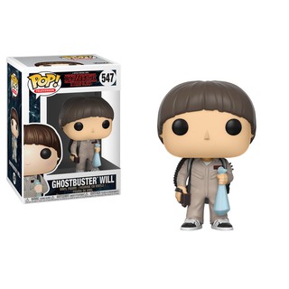 {IN-STOCK} Funko Pop! TELEVISION : Stranger Things : Ghostbuster Will #547