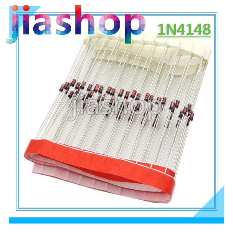 100PCS 1N4148 DO-35 IN4148 Switching Diode ใหม่เดิม