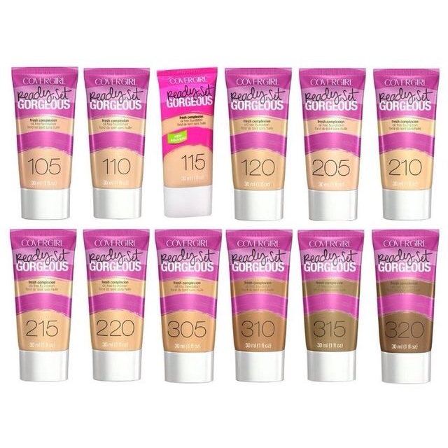 🚨แท้💯%/พร้อมส่ง‼️รองพื้น Covergirl Ready Set Gorgeous