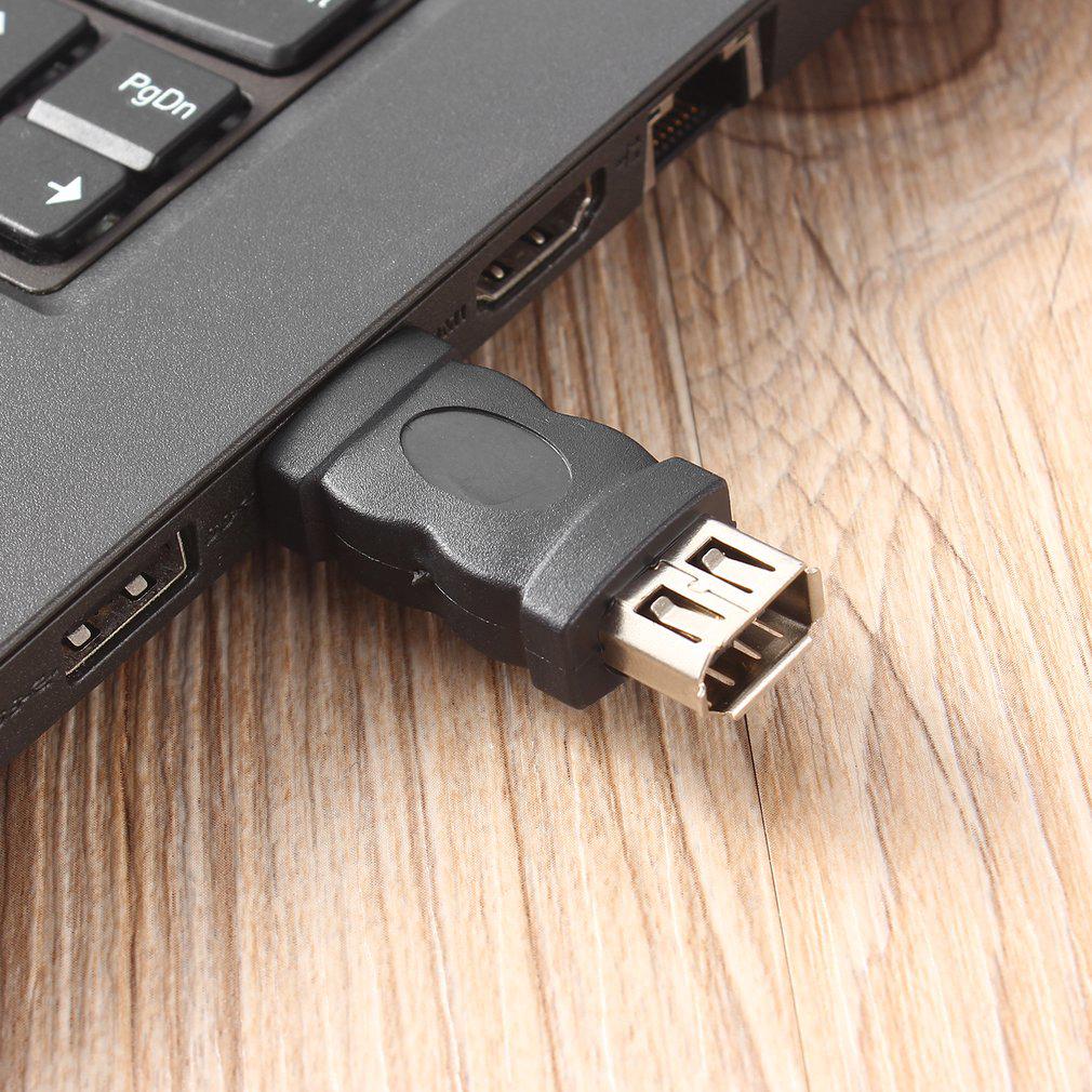 fmd อะแดปเตอร์แบบพกพา firewire ieee 1394 6 pin female to usb type a male