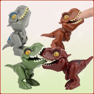 พวงกุญแจของเล่นไดโนเสาร์ ขนาดเล็ก Q version Tyrannosaurus rex ของเล่นเด็ก dinosaur toys mini building blocks