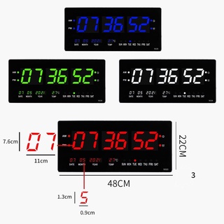 นาฬิกาดิจิตอล (HB5020)นาฬิกา ตั้งโต๊ะ LED DIGITAL CLOCK นาฬิกาแขวน นาฬิกาตั้งโต๊ะ