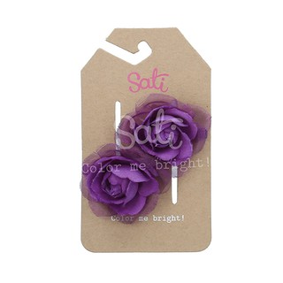 SATI - กิ๊บหนีบผม A. PURPLE ROSE FCF090