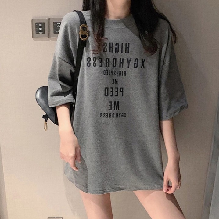 SUNDAY2020 เสื้อยืดสกรีนลายอักษรภาษาอังกฤษ สุดปังสไตล์วัยรุ่นที่ไม่ควรพลาด