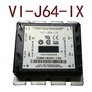 Sz VI-J64-IX DC300V-48V75W1.56A รับประกัน 1 ปี {รูปถ่ายคลังสินค้า}