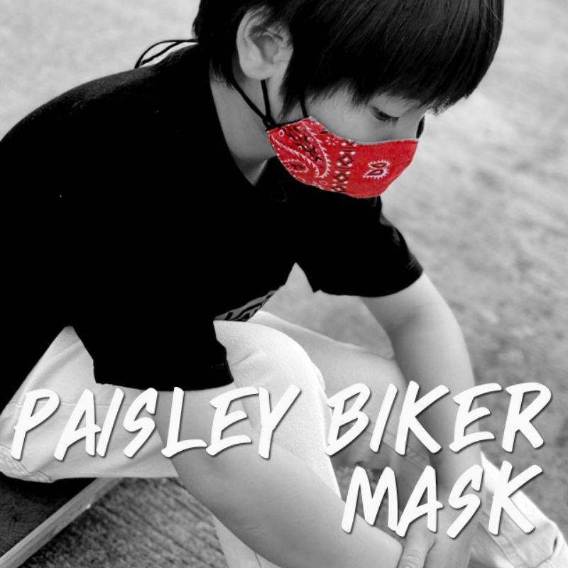 MASK25 Paisley Biker Mask #หน้ากากผ้าที่ได้แรงบันดาลใจจากไบเกอร์