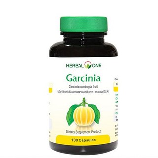 Herbal One Garcinia การ์ซีเนีย สารสกัดผลส้มแขก ขนาด 100 เม็ด