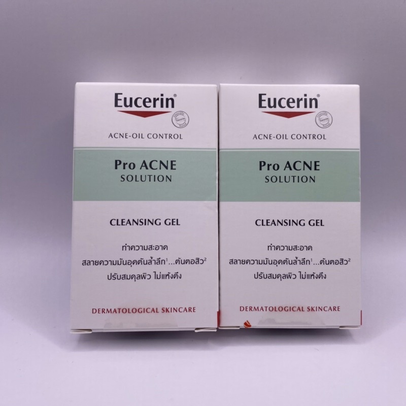 ขนาดทดลอง📍Eucerin Pro ACNE SOLUTION CLEANSING GEL 20 ml