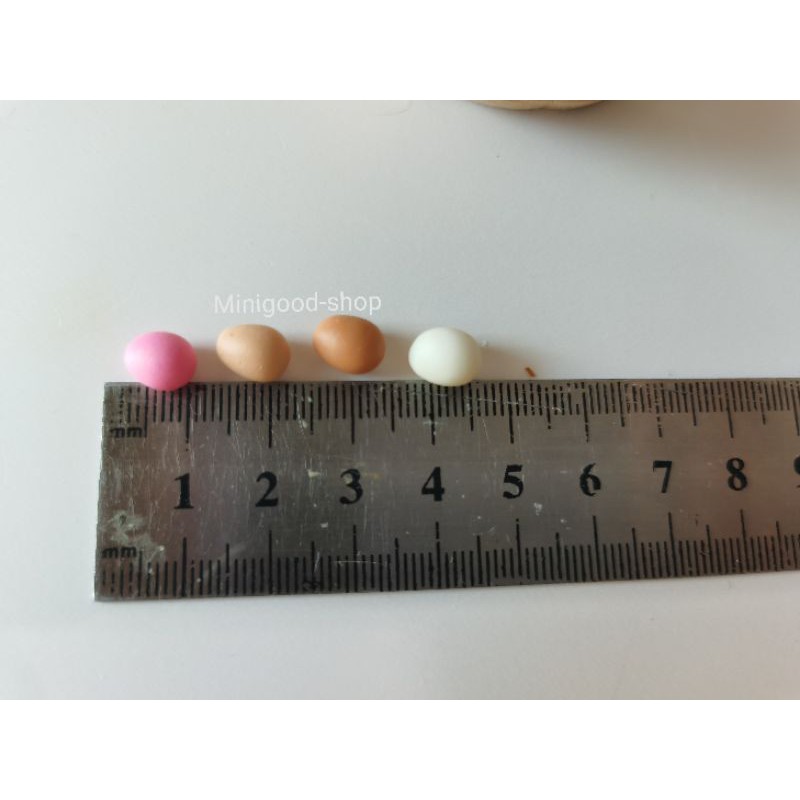 งานปั้นโมเดลไข่เป็ด ไข่ไก่ จิ๋ว เลือกแบบได้ miniatureeggs รูปที่ 2