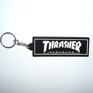 พวงกุญแจยาง Thrasher เทรชเชอร์