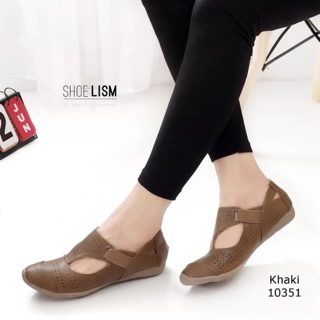 รองเท้าลำลองเพื่อสุขภาพ Size36-41 หนังนิ่มพื้นกันลื่น