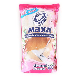 🔥สินค้าขายดี!! แมกซ่า ผลิตภัณฑ์ทำความสะอาดพื้น กลิ่นลิลลี่ 800 มล. MAXA Floor Cleaner Lily Scent 800 ml.