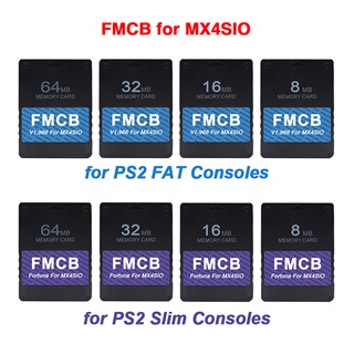 อะแดปเตอร์การ์ด SD FMCB V1.996 สําหรับ PS2 MX4SIO SIO2SD