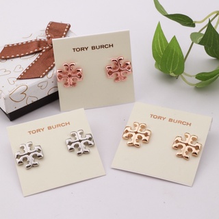 พร้อมส่ง‼️ ต่างหู Tory Burch classic Earring ต่างหูเรียบง่ายแต่ดูแพ๊งแพง