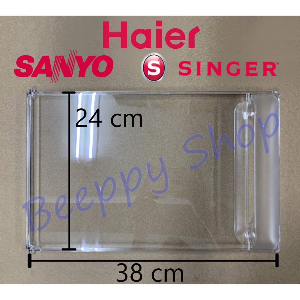 ⚙️ฝาช่องฟรีส Singer Sanyo Candy Haier รุ่น ลงท้าย18 ฝาช่องฟรีซ ประตูช่องฟรีส ซันโย ไฮเออร์ ของแท้ AD
