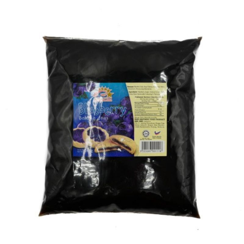 🍒 Blueberry Baking Jam 1kg แยมบลูเบอรี่เข้มข้น ขนาด 1 กก